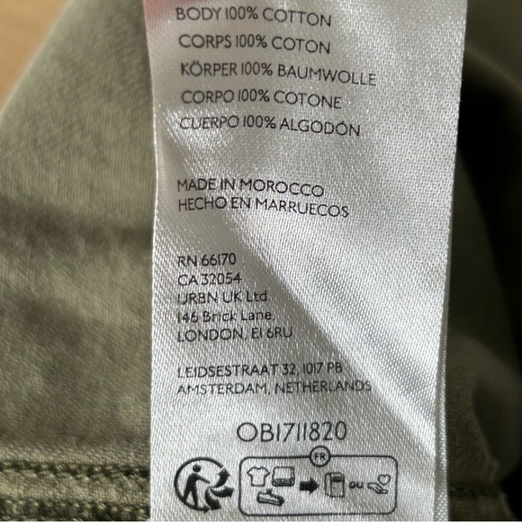 Free People We The Free High Roller Jumpsuit Green Size M - Picture 7 of 9